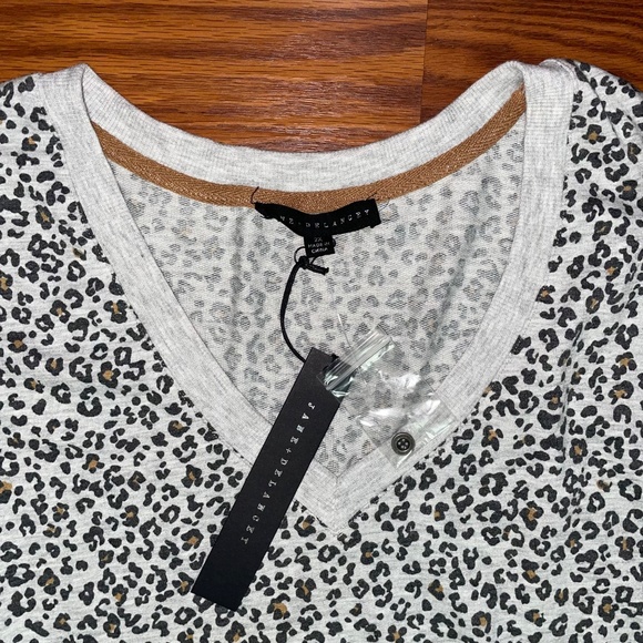 NWT Jane and Delancey Leopard Print Tunic - Picture 2 of 13